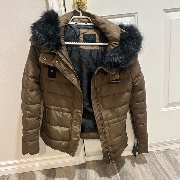 ZARA Basic Winter jacket size M, NWT - Picture 4 of 6